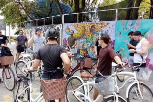Recorrido en bicicleta por el Grafitti y el arte callejero de Ciudad de México, encuentra una joya oculta