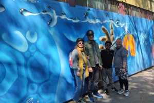 Mexico City Grafitti & Street art bike tour, find hidden gem