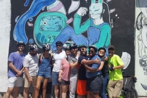 Mexico City Grafitti & Street art bike tour, find hidden gem