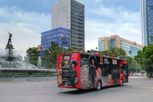 Ciudad de México: Tour con paradas libres en Turibus: Pase de 2 días