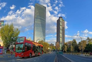 Mexico City: Hop-on Hop-off City Tour with Attractions