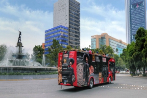 Mexico City: Hop-on Hop-off City Tour with Attractions