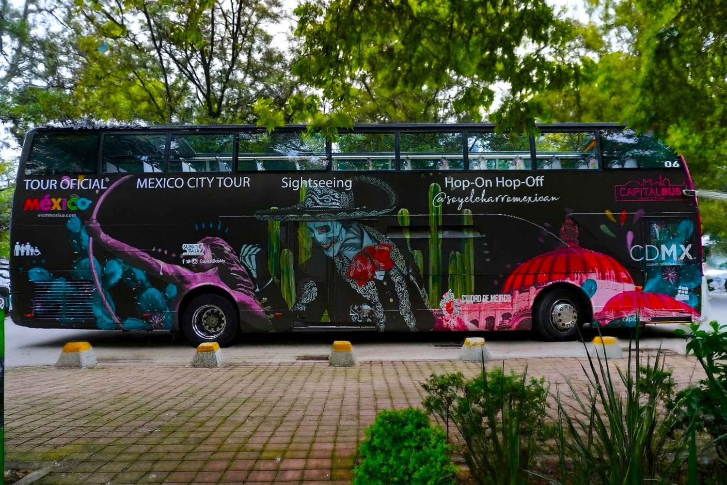 Mexico City: Hop-On Hop-Off Sightseeing Bus Tour