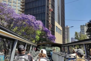 Mexico City: Hop-On Hop-Off Sightseeing Bus Tour