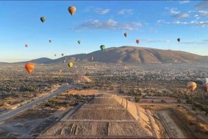 Ciudad de México: Globo Aerostático sobre Teotihuacán con Desayuno