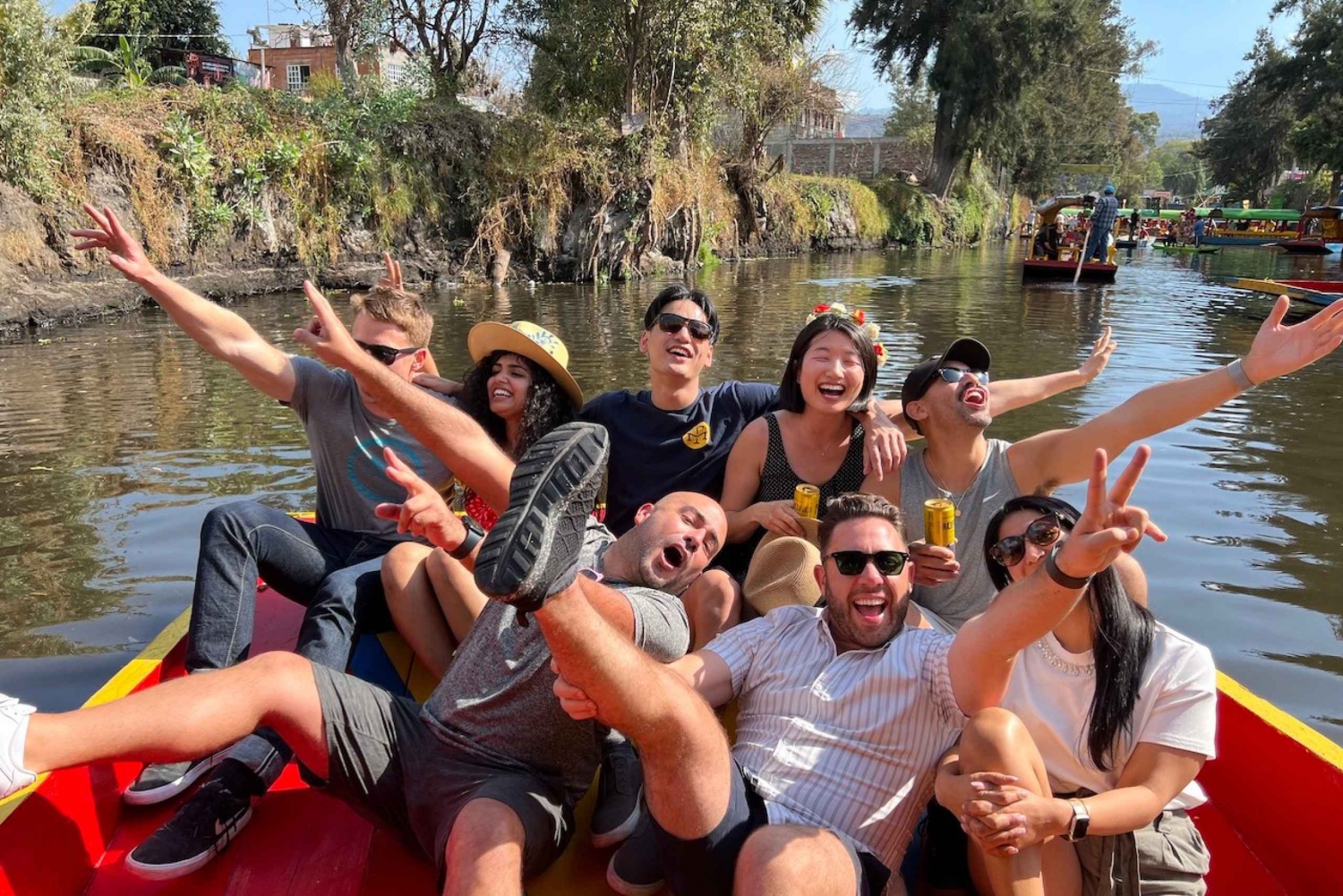 Xochimilco: Boat Ride & Mexican Party, with Unlimited Drinks