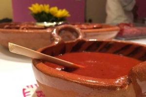 Mexico City: Mexican Salsas Cooking Class and Market Tour