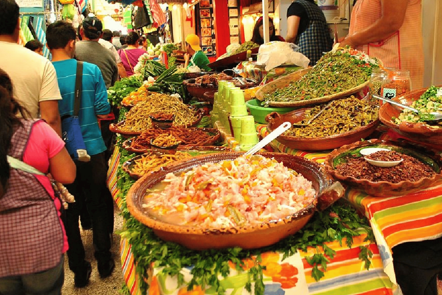 Ciudad de México: Cata de Mezcal y Visita al Mercado con Comida