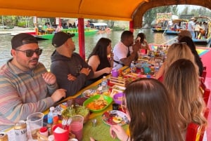 Mexico City: Xochimilco Boat with Guacamole & Premium Drinks