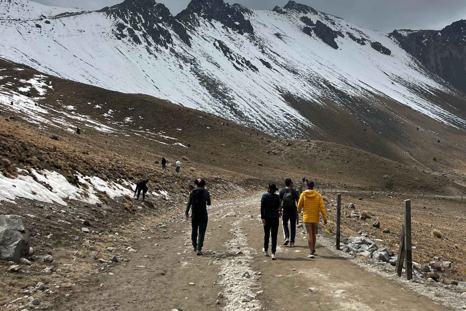 Ciudad de México: Volcan nevado de Toluca cráteres y cima