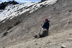 Ciudad de México: Volcan nevado de Toluca cráteres y cima