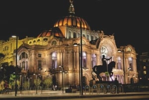 Mexico City: Night Bus Tour