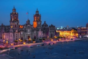 Mexico City: Night Bus Tour