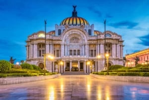 Mexico City: Night Bus Tour