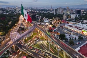 Mexico City: Night Bus Tour