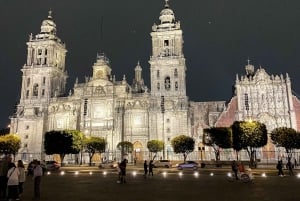 Mexico City: Night Bus Tour