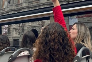 Mexico City: Night Bus Tour