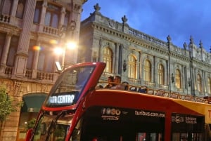 Ciudad de México: Tour nocturno en autobús de dos pisos