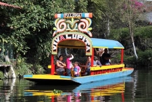 Mexico City: Party on a trajinera through Xochimilco with snacks, music, and drinks