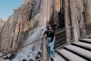 Tour Privado de los Prismas Basálticos de Ciudad de México: Fuentes Mágicas