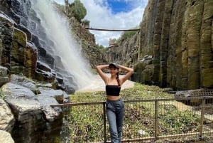 Tour Privado de los Prismas Basálticos de Ciudad de México: Fuentes Mágicas