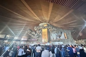Mexico City. Private tour with transport to the Basilica of Guadalupe