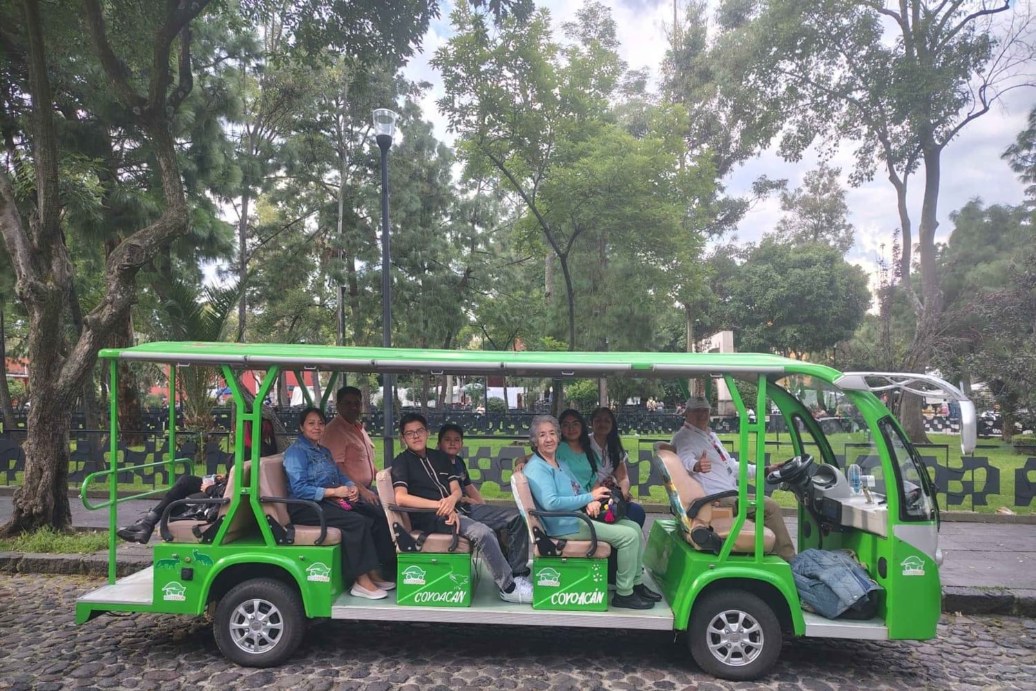 Mexico City: San Ángel Experience with Electric Ecobus