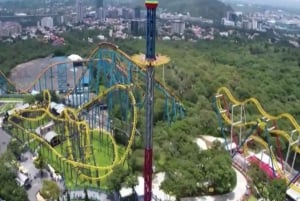 Mexico City: Six Flags Ticket + Hop-on Hop-off City Tour