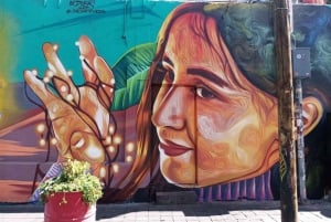 Ciudad de México: arte callejero en bici con aperitivo