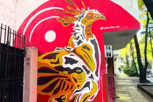 Ciudad de México: tour en teleférico y arte urbano