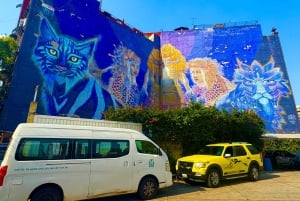 Ciudad de México: tour en teleférico y arte urbano