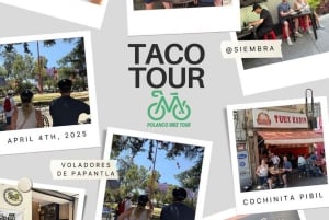 Ciudad de México: ¡Paseo en bici por Polanco con degustación de tacos!