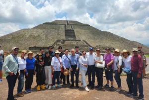 CIUDAD DE MEXICO: TOUR PIRAMIDES TEOTIHUACAN, TLATELOLCO, BASILICA.