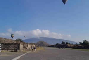 Ciudad de México: Tour a Teotihuacan y almuerzo vegano/vegetariano casero