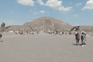 Ciudad de México: Tour a Teotihuacan y almuerzo vegano/vegetariano casero