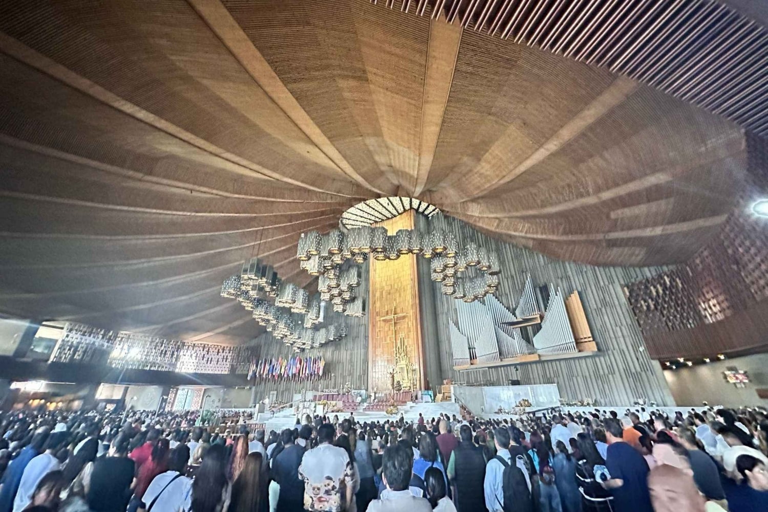 Ciudad de México caminata en la basílica de Guadalupe con museo Guadalupano