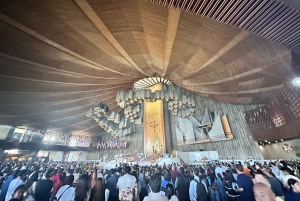 Ciudad de México caminata en la basílica de Guadalupe con museo Guadalupano