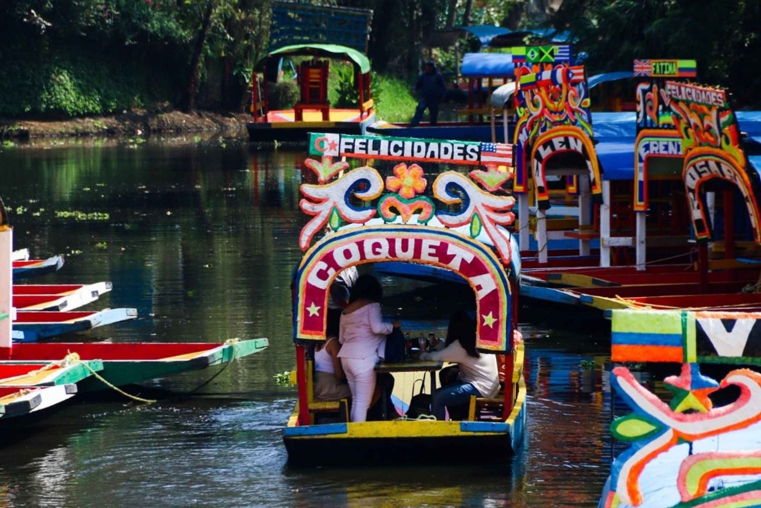 Ciudad de México: Paseo en barco por el canal de Xochimilco con un arqueólogo