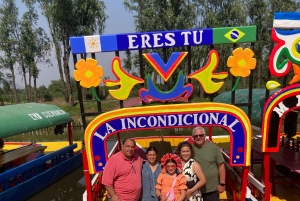 México: Coyoacán y Xochimilco: Autobús VW, Barco y Brunch - Familia