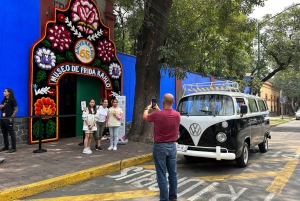 Mexico: Coyoacan & Xochimilco:VW bus, Boat & Brunch - Family