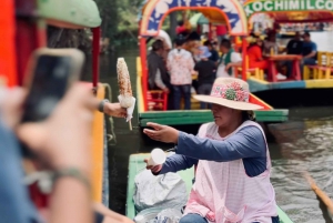 Mexico: Coyoacan & Xochimilco:VW bus, Boat & Brunch - Family