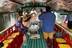 Mexico: Coyoacan & Xochimilco:VW bus, Boat & Brunch - Family