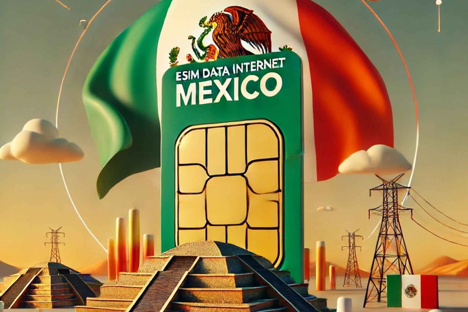 Mexico: eSIM Internet Data Plan for 4G/5G