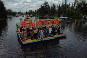 Mexico: Xochimilco Boat Party with Tequila Shots
