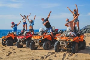 Excursión en quad por la playa y el desierto de Migrino en Cabo, por Cactus Tours Park