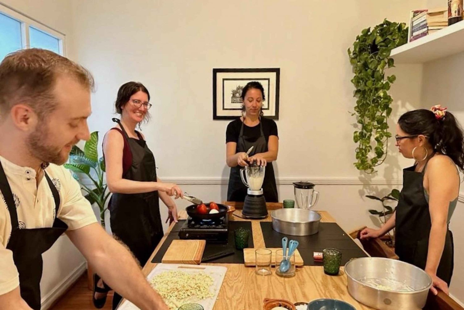 Muchos moles: Multi-variety mole cooking class and feast