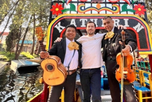 Music and Tequila in Xochimilco visits Coyoacán and CU