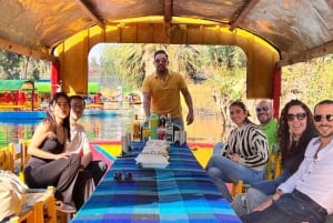 Music and Tequila in Xochimilco visits Coyoacán and CU