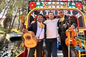 Music and Tequila in Xochimilco visits Coyoacán and CU