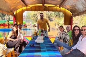 Music and Tequila in Xochimilco visits Coyoacán and CU